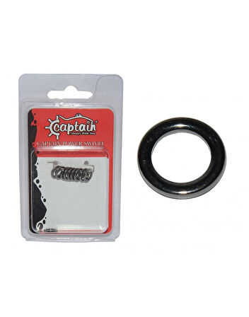 Captain 5148 Jig Halkası İnox 10'lu Paket Black Nikel 0.65 mm