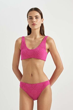 DeFacto Fall in Love Regular Fit Çiçekli Bikini Alt B6902AX24SMPN615