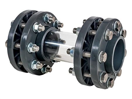 Flanş Bağlantılı Gözetleme Camı 160Mm