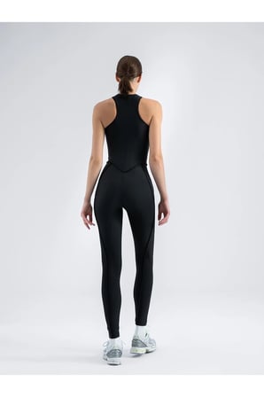 Sculpt Line Askılı Spor Tayt Tulum