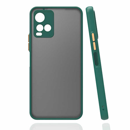 Smcase VİVO Y33s Kılıf Montreal Kamera Korumalı Silikon