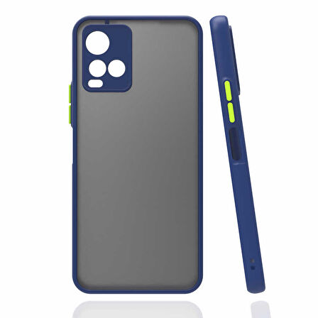 Smcase VİVO Y21s Kılıf Montreal Kamera Korumalı Silikon