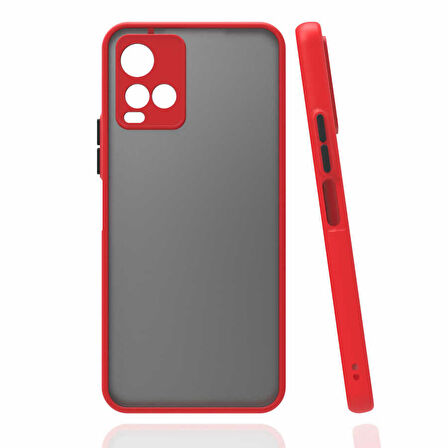 Smcase VİVO Y32 Kılıf Montreal Kamera Korumalı Silikon