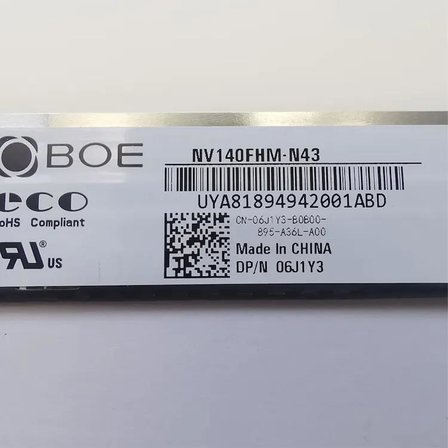 B140HTN01.6 14" Full HD IPS Ekran 30 Pin
