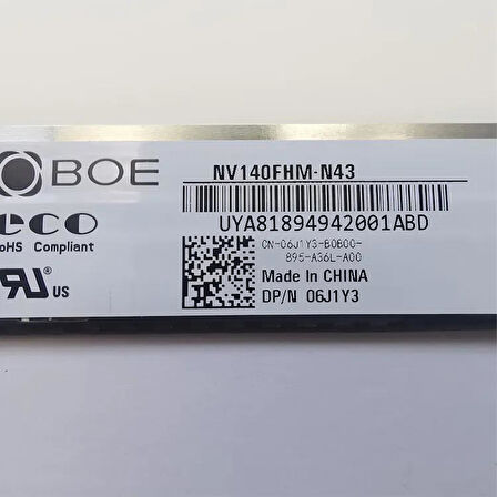 Lenovo Thinkpad T480S 20L7 20L8 14" Full HD IPS Ekran 30 Pin