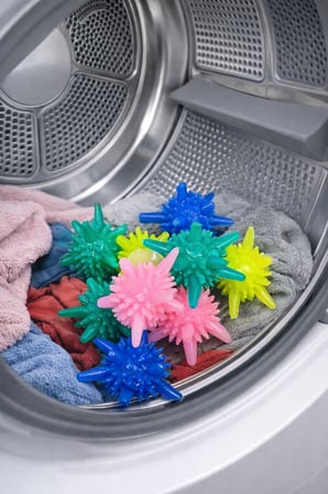 10’lu Paket Kirpi Model Tüy Toplayıcı Kırışık Önleyici Çamaşır Kurutma Topu