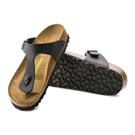 Birkenstock Gizeh BF Unisex Siyah Mantar Terlik