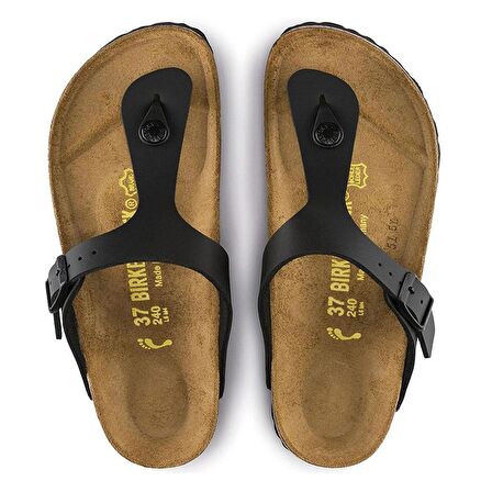 Birkenstock Gizeh BF Unisex Siyah Mantar Terlik