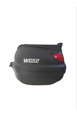 WOGEN WOGEN 52 LT SİYAH BASİC MOTOSİKLET ARKA ÇANTA TOPCASE