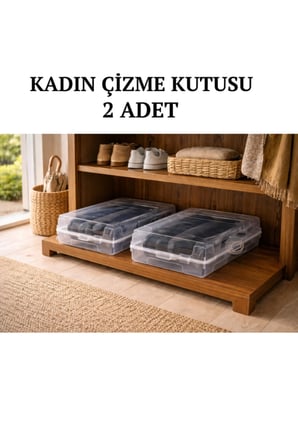 2 Adet Çizme Kutusu