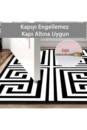 Banyo Paspası, Yumuşak Banyo Halısı, Kaymaz Dot Tabanlı, Yıkanabilir - 60x100