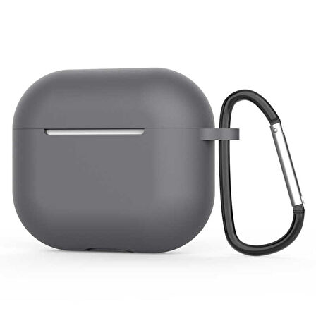 Gpack Apple Airpods 3. Nesil Kılıf Mat Kancalı Silikon A11