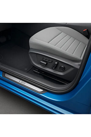 Hyundai i20 Krom Kapı Eşiği 4 Parça Paslanmaz Çelik ABS Çerçeve