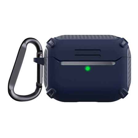 Gpack Apple Airpods Pro Kılıf Sert Armor Karbon Görünüm A26