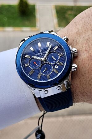 Daniel Klein DKISTE254 Kordonu Lacivert Renk İç Göstergeleri Aktif Fonksiyonlu Erkek Kol Saati