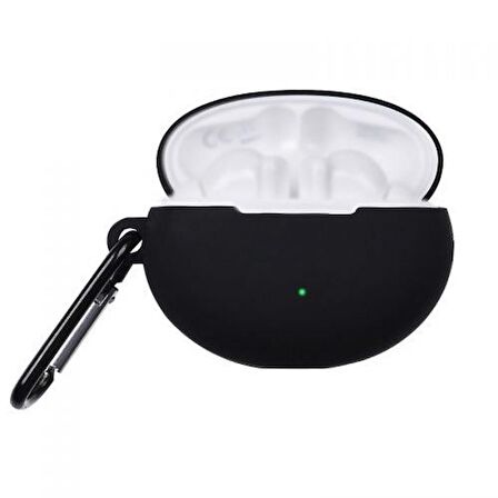 Gpack Huawei Freebuds 4i Kılıf Mat Kancalı Silikon SF10