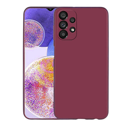 Smcase Samsung Galaxy A23 Kılıf Kamera Korumalı Premier Silikon