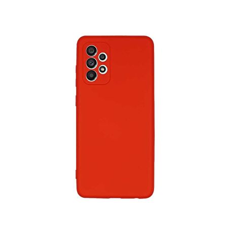Smcase Samsung Galaxy A13 4G Kılıf Kamera Korumalı Liquid Lansman Mara Silikon