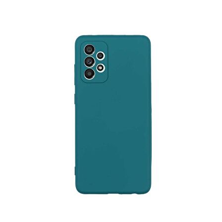 Smcase Samsung Galaxy A13 4G Kılıf Kamera Korumalı Liquid Lansman Mara Silikon