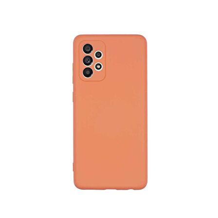 Smcase Samsung Galaxy A13 4G Kılıf Kamera Korumalı Liquid Lansman Mara Silikon