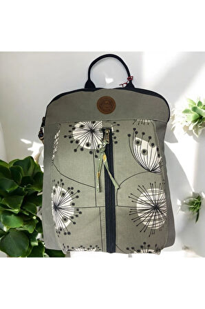 Vintage Kanvas Renkli Otantik Günlük Gezi Seyahat Sırt Çantası Lucas Bag 30 cm X 37 cm