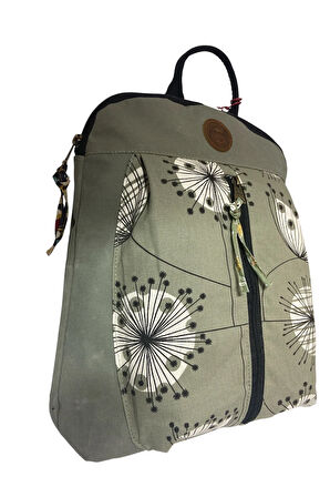 Vintage Kanvas Renkli Otantik Günlük Gezi Seyahat Sırt Çantası Lucas Bag 30 cm X 37 cm