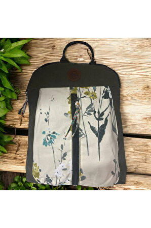 Vintage Kanvas Renkli Otantik Günlük Gezi Seyahat Sırt Çantası Lucas Bag 30 cm X 37 cm
