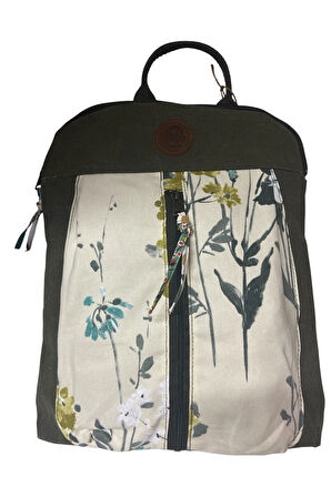 Vintage Kanvas Renkli Otantik Günlük Gezi Seyahat Sırt Çantası Lucas Bag 30 cm X 37 cm