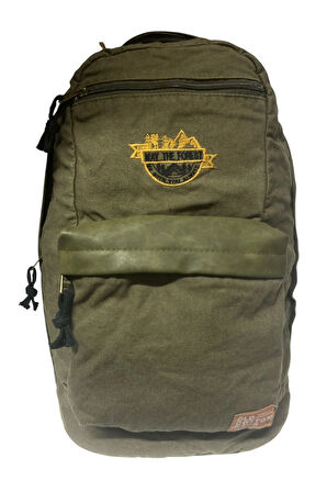 Kaliteli Vintage Salaş Disayn Günlük Sırt Gezi Okul Kamp Çantası 28cm x 45cm