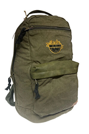 Kaliteli Vintage Salaş Disayn Günlük Sırt Gezi Okul Kamp Çantası 28cm x 45cm