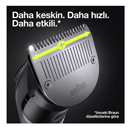 Braun BT 7340 Ayarlanabilir Taraklı Saç ve Sakal Şekillendirici