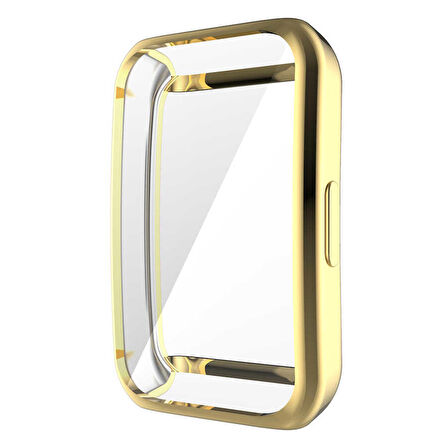 Gpack Huawei Band 6 Kordon Önü Kapalı Renkli Silikon Gard 09