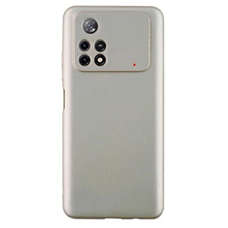 Smcase Xiaomi Poco M4 Pro 4G Kılıf Kamera Korumalı Mat Premier Silikon
