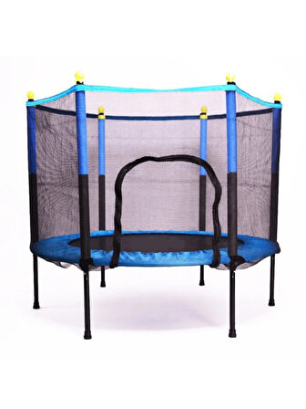Fileli Büyük Boy Trambolin 140 Cm Çap Korumalı Kolay Kurulum CKS448