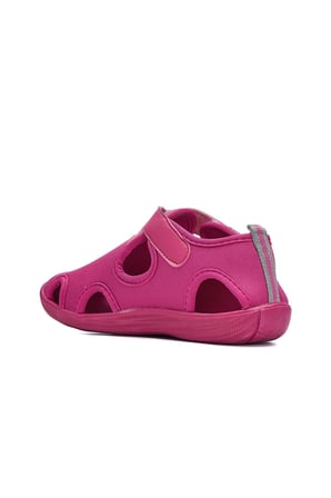 Günlük Unisex Çocuk Aqua Sandalet Esnek Kaymaz Taban Cırtlı Yazlık Deniz Kreş Ayakkabı 141