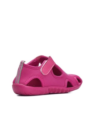 Günlük Unisex Çocuk Aqua Sandalet Esnek Kaymaz Taban Cırtlı Yazlık Deniz Kreş Ayakkabı 141