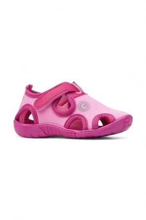 Günlük Unisex Çocuk Aqua Sandalet Esnek Kaymaz Taban Cırtlı Yazlık Deniz Kreş Ayakkabı 141