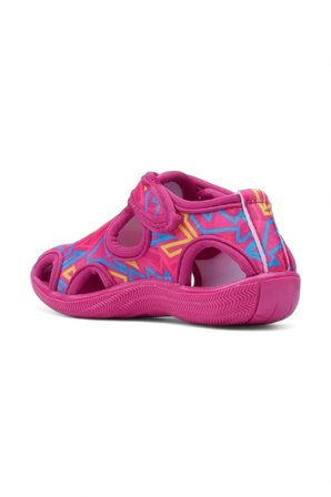 Günlük Unisex Çocuk Aqua Sandalet Esnek Kaymaz Taban Cırtlı Yazlık Deniz Kreş Ayakkabı 141