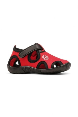 Günlük Unisex Çocuk Aqua Sandalet Esnek Kaymaz Taban Cırtlı Yazlık Deniz Kreş Ayakkabı 141