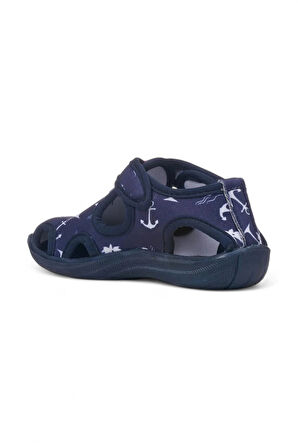 Günlük Unisex Çocuk Aqua Sandalet Esnek Kaymaz Taban Cırtlı Yazlık Deniz Kreş Ayakkabı 141
