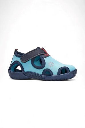 Günlük Unisex Çocuk Aqua Sandalet Esnek Kaymaz Taban Cırtlı Yazlık Deniz Kreş Ayakkabı 141