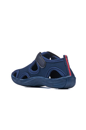 Günlük Unisex Çocuk Aqua Sandalet Esnek Kaymaz Taban Cırtlı Yazlık Deniz Kreş Ayakkabı 141