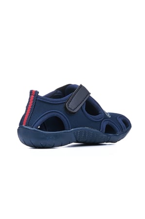 Günlük Unisex Çocuk Aqua Sandalet Esnek Kaymaz Taban Cırtlı Yazlık Deniz Kreş Ayakkabı 141
