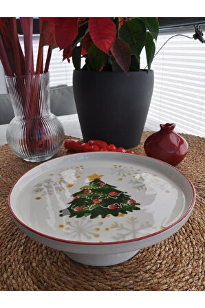 Çam Ağacı Kek Standı- 20 cm.