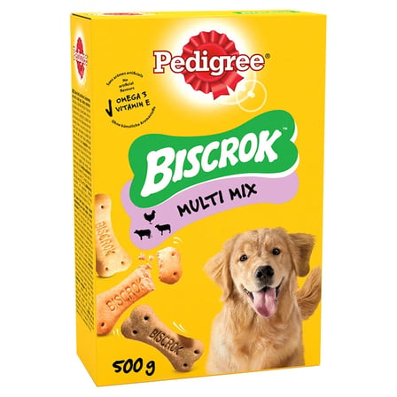 Pedigree Biscrok Multi Mix 500 gr 4 adet köpek ödül bisküvisi