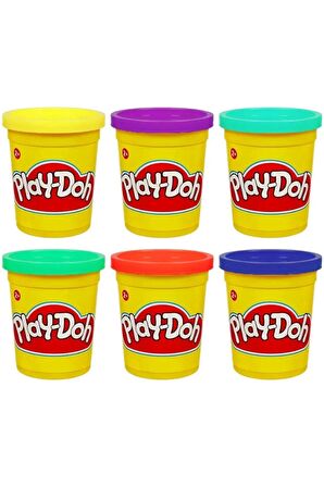 Play Doh 6'lı Oyun Hamuru 