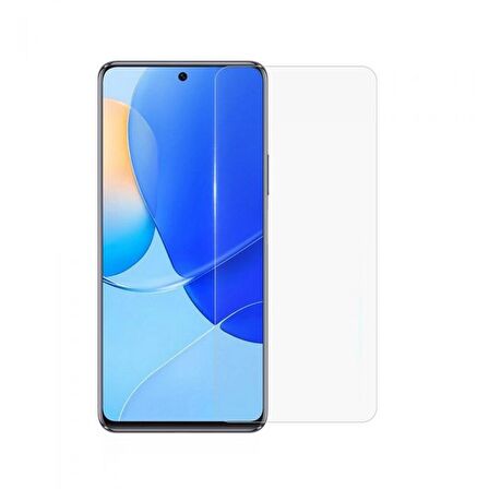 Smcase Huawei Nova 9 SE Kılıf Kamera Korumalı Tpu Silikon  Nano Ekran Koruyucu