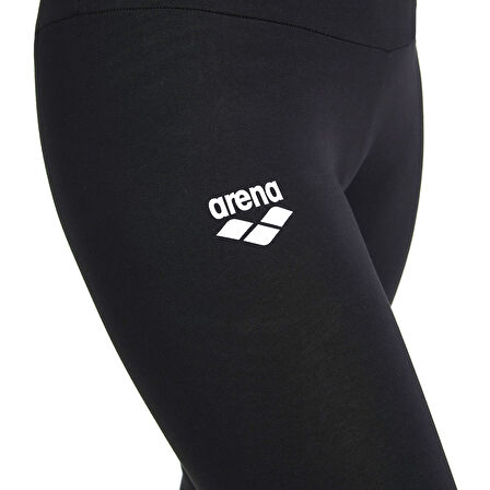 W Te Kadın Siyah Günlük Stil Tayt 003777501