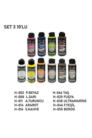 Hybrid Multisurface 120ml 10'lu Set(3)