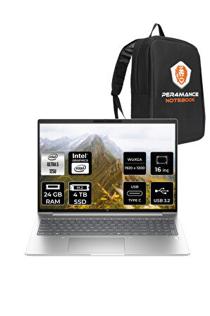 HP ProBook 460 G11 İntel Core Ultra 5 125U 24GB 4TB SSD 16'' WUXGA FDOS 9Y7S7ET & PER4 ÇANTA